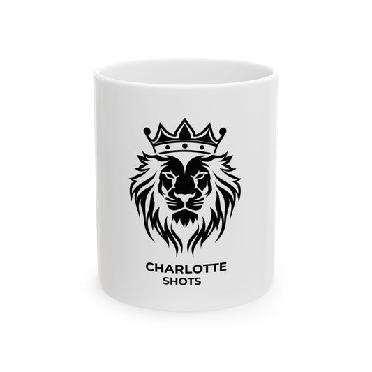 Charlotte Shots Ceramic Mug, (11oz, 15oz)