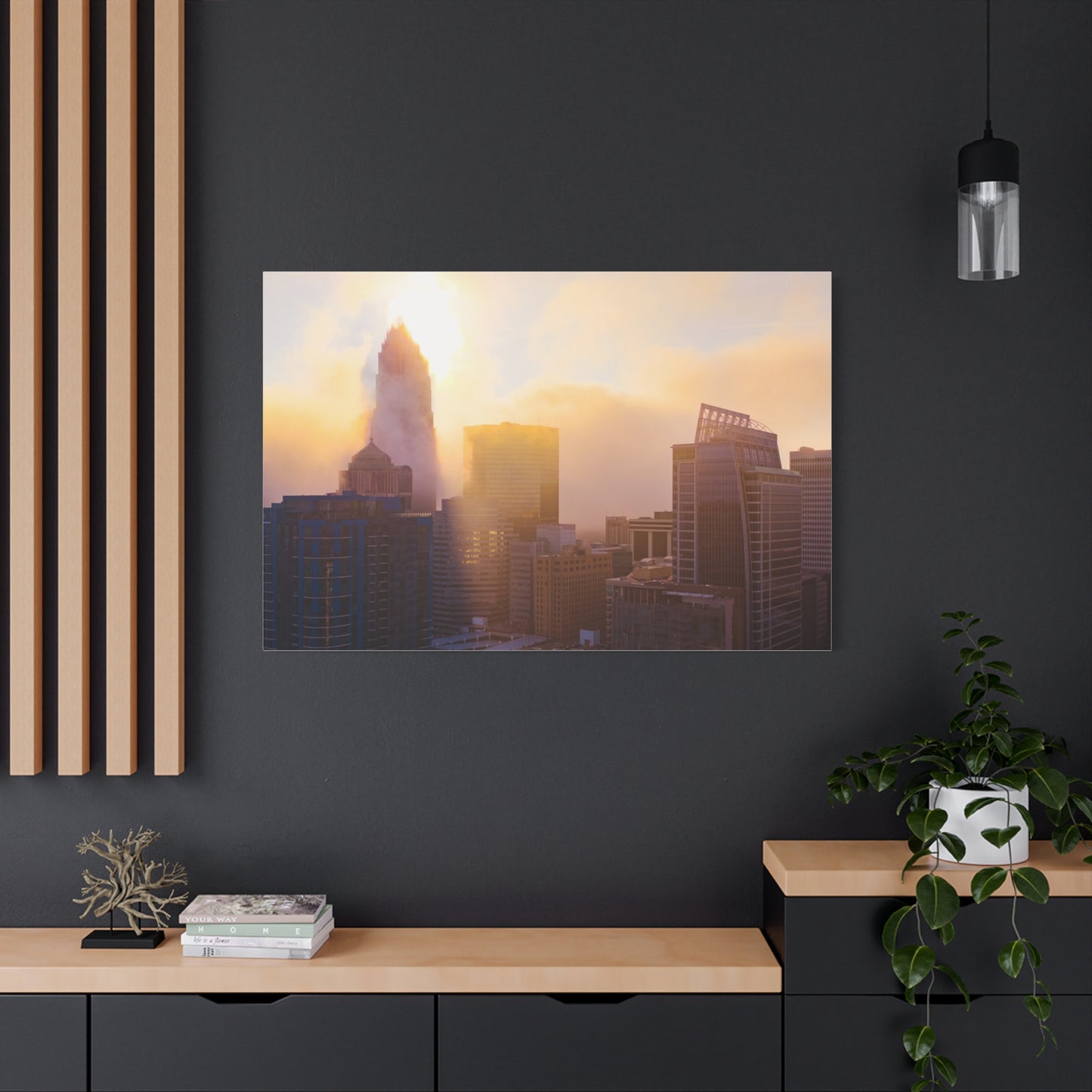 Queen City Sunrise Canvas