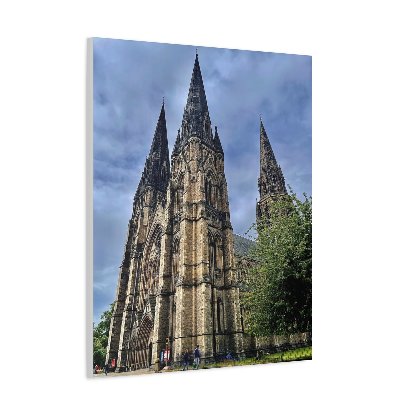 Edinburgh Scotland Cathedral Matte Canvas, Stretched, 1.25"