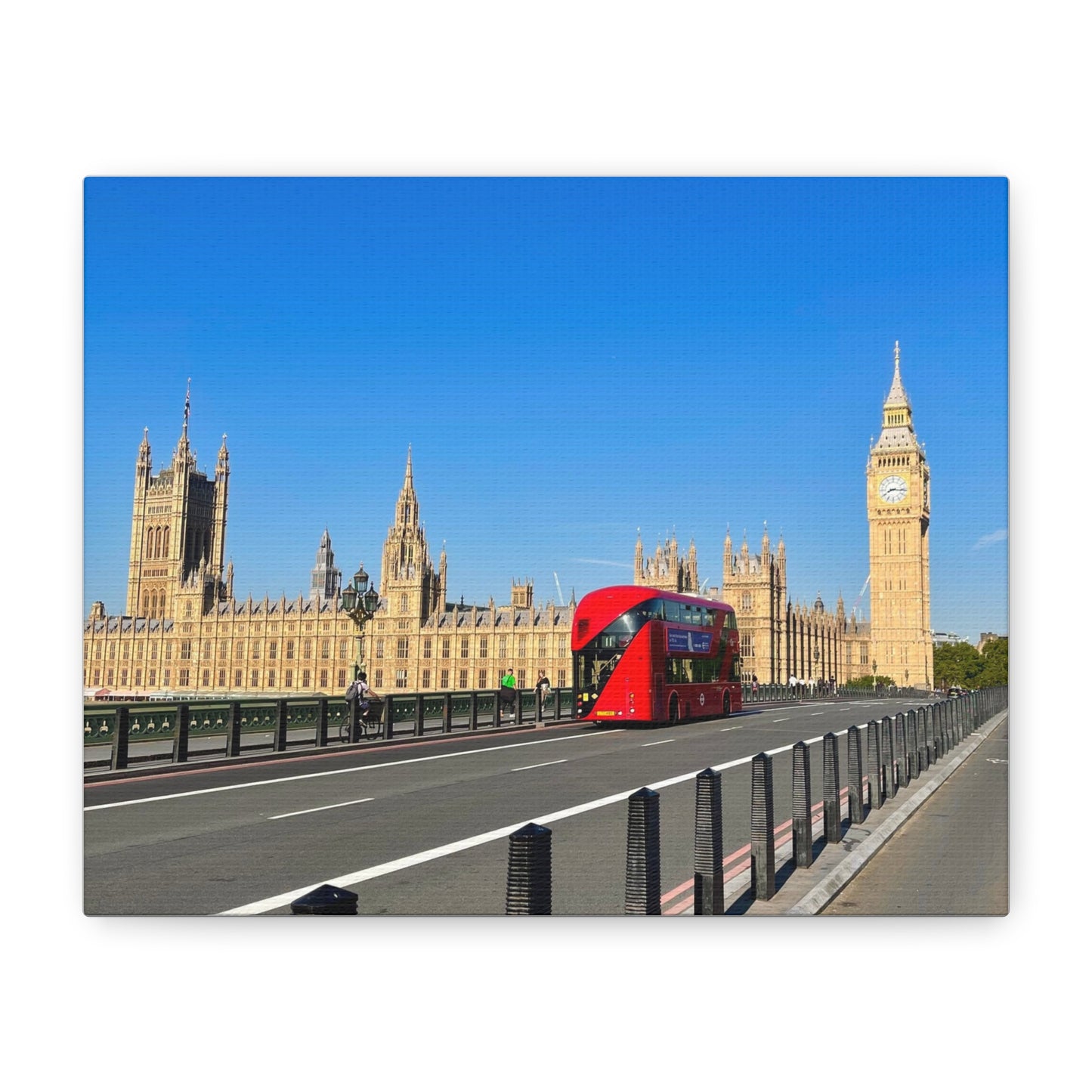 Big Ben and the Double Decker Bus Canvas