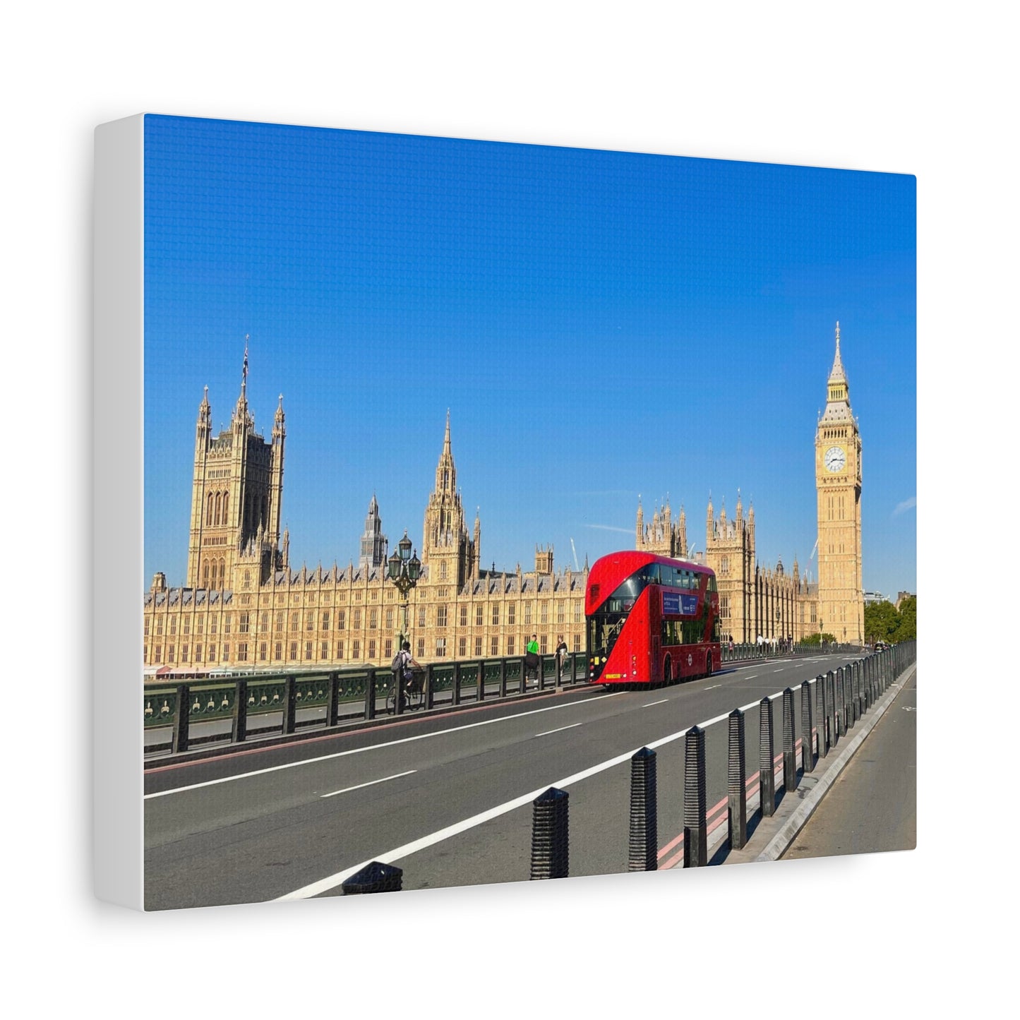 Big Ben and the Double Decker Bus Canvas