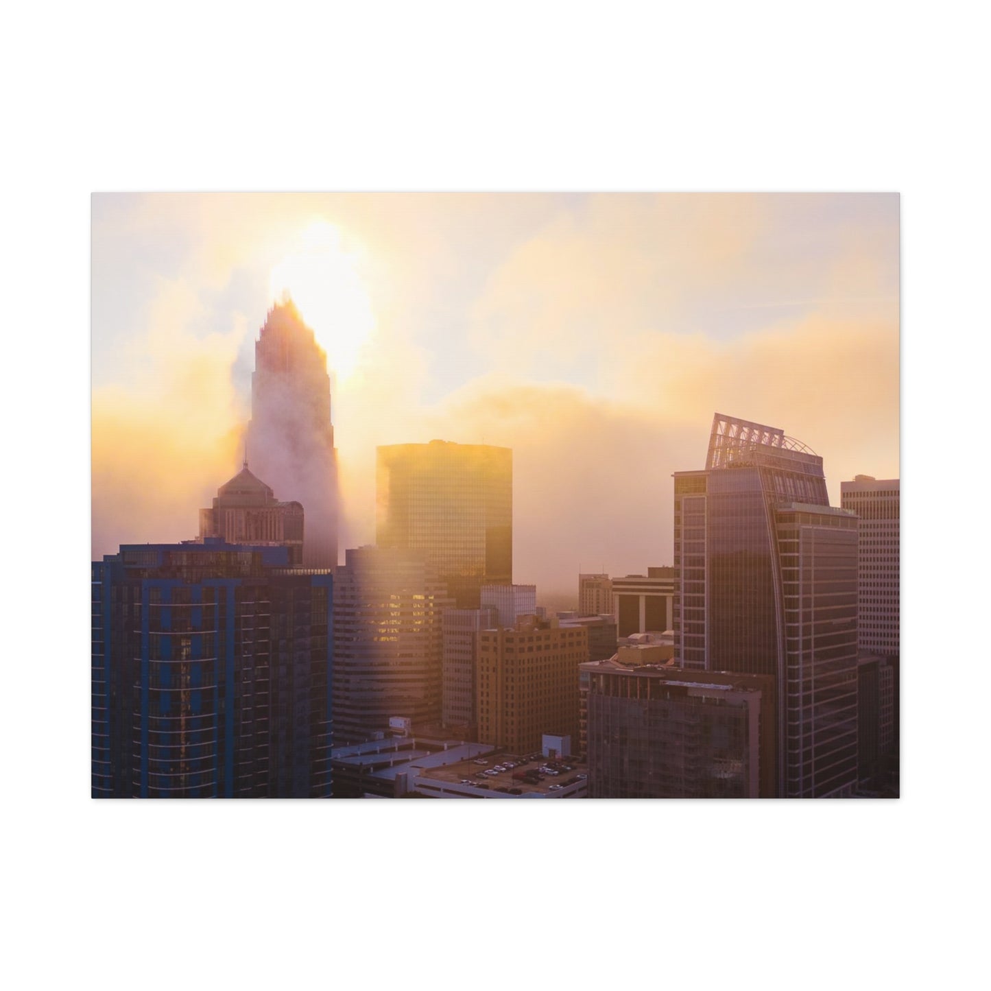Queen City Sunrise Canvas