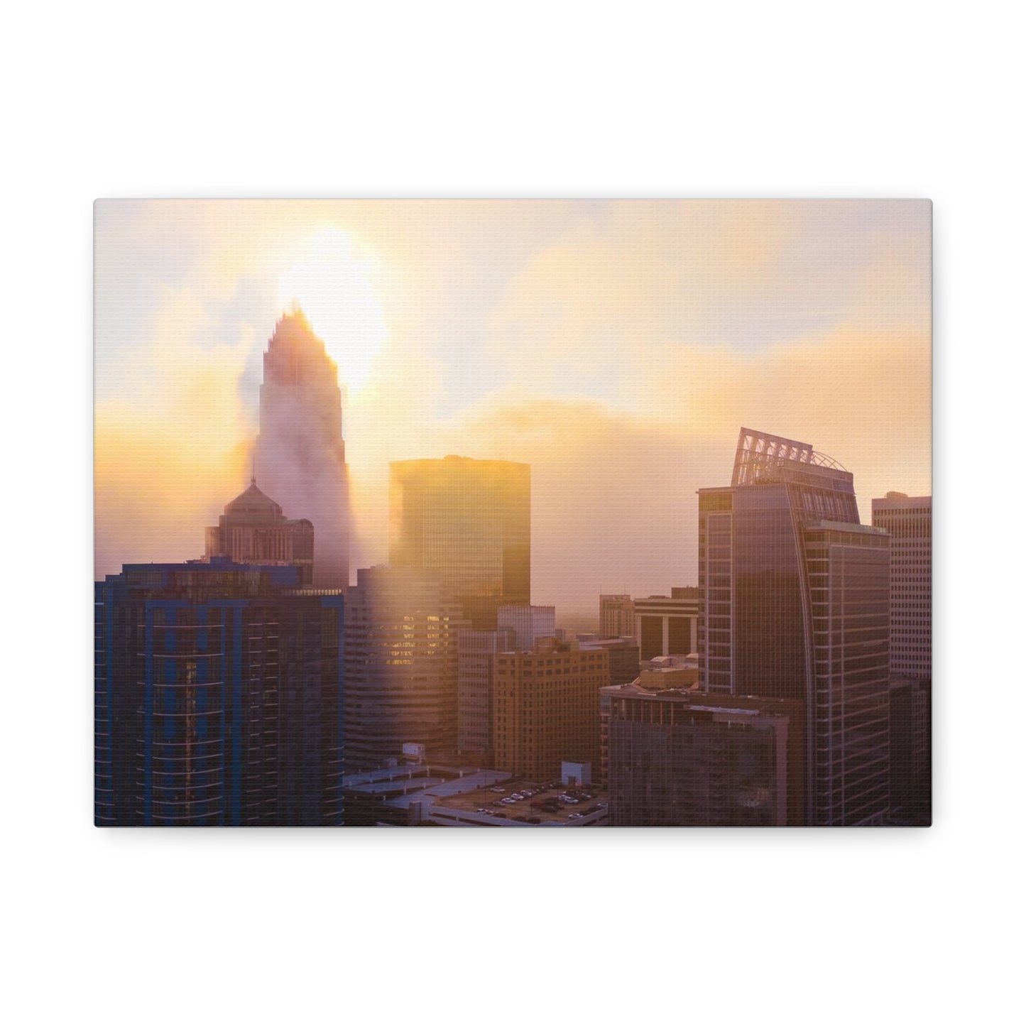 Queen City Sunrise Canvas