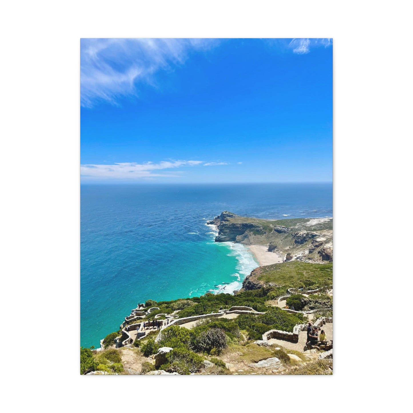 The Edge of Africa - Cape Point South Africa Canvas