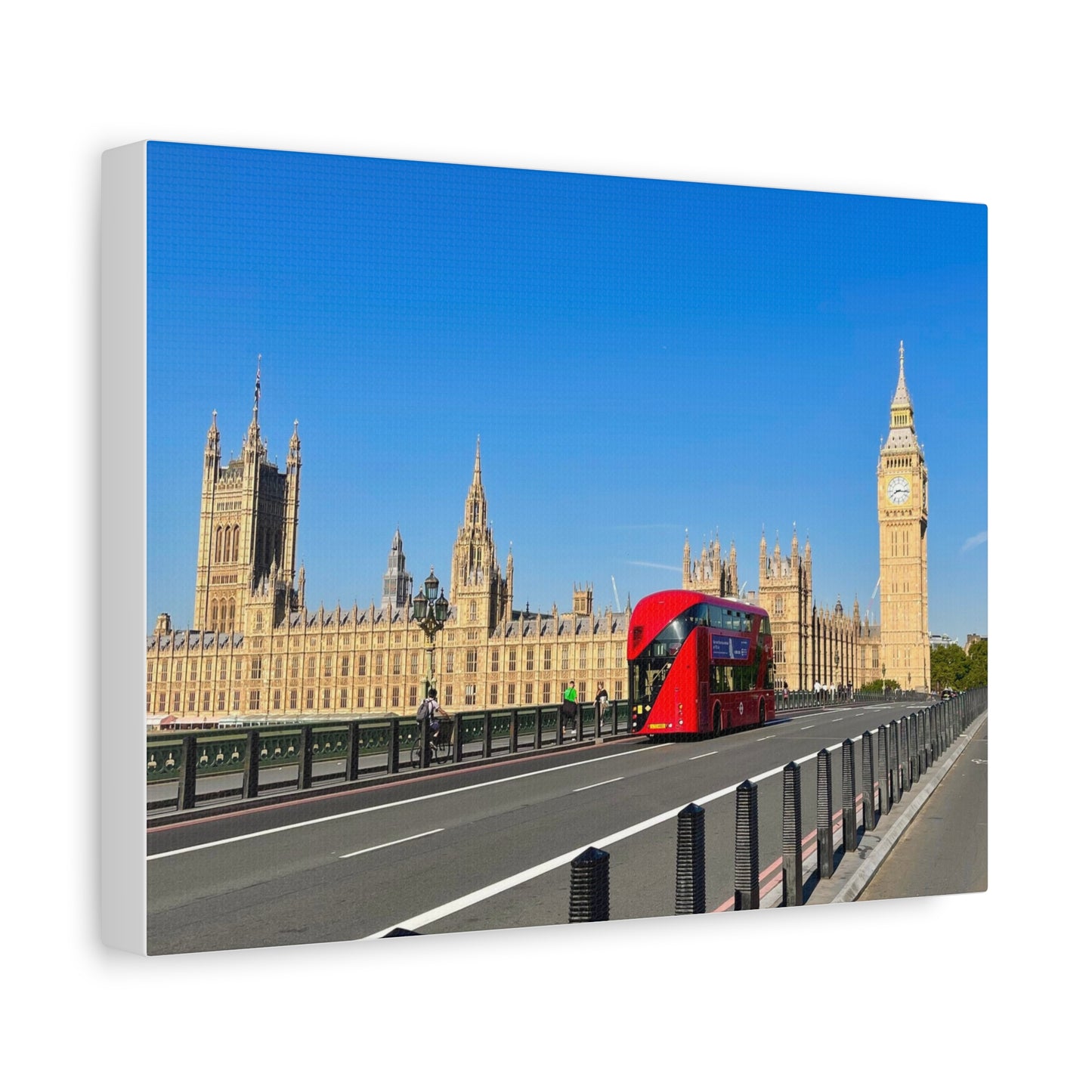 Big Ben and the Double Decker Bus Canvas