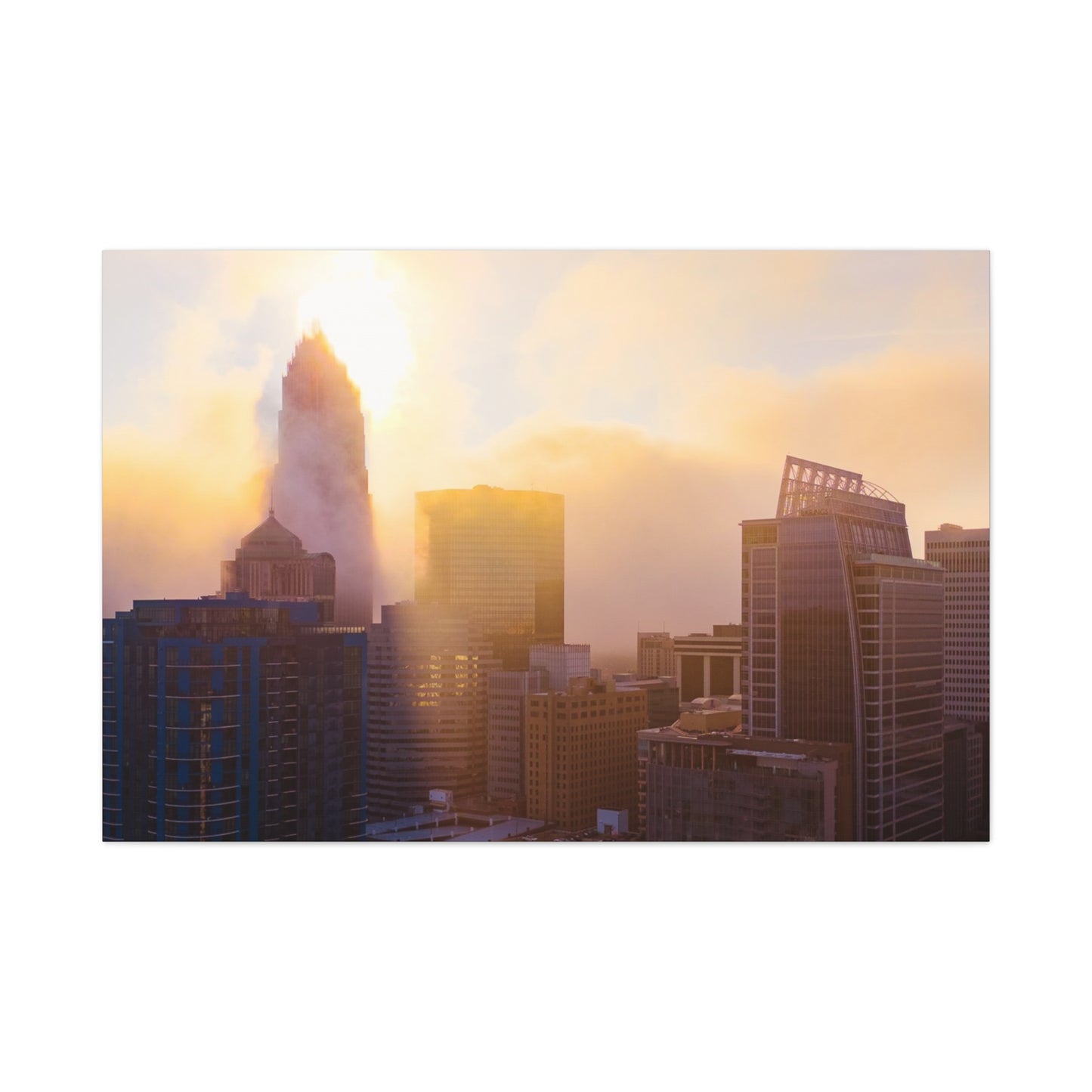 Queen City Sunrise Canvas