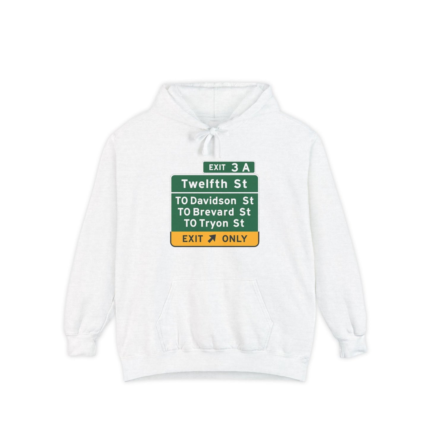 Uptown Charlotte Twelfth Street - I-277 Exit 3A Unisex Hoodie