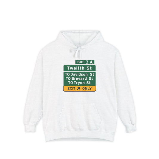 Uptown Charlotte Twelfth Street - I-277 Exit 3A Unisex Hoodie
