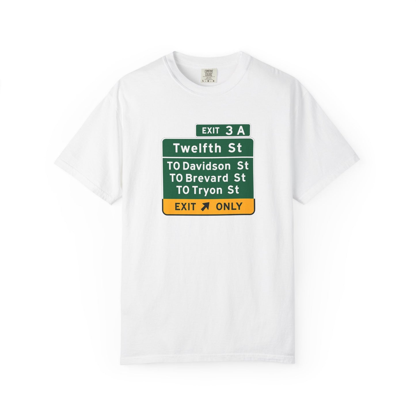 Uptown Charlotte Unisex T-Shirt - I-277 Exit 3A Unisex T-shirt