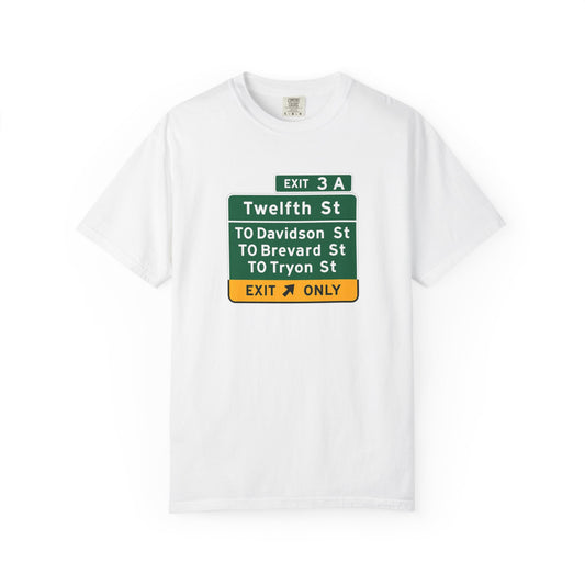 Uptown Charlotte Unisex T-Shirt - I-277 Exit 3A Unisex T-shirt