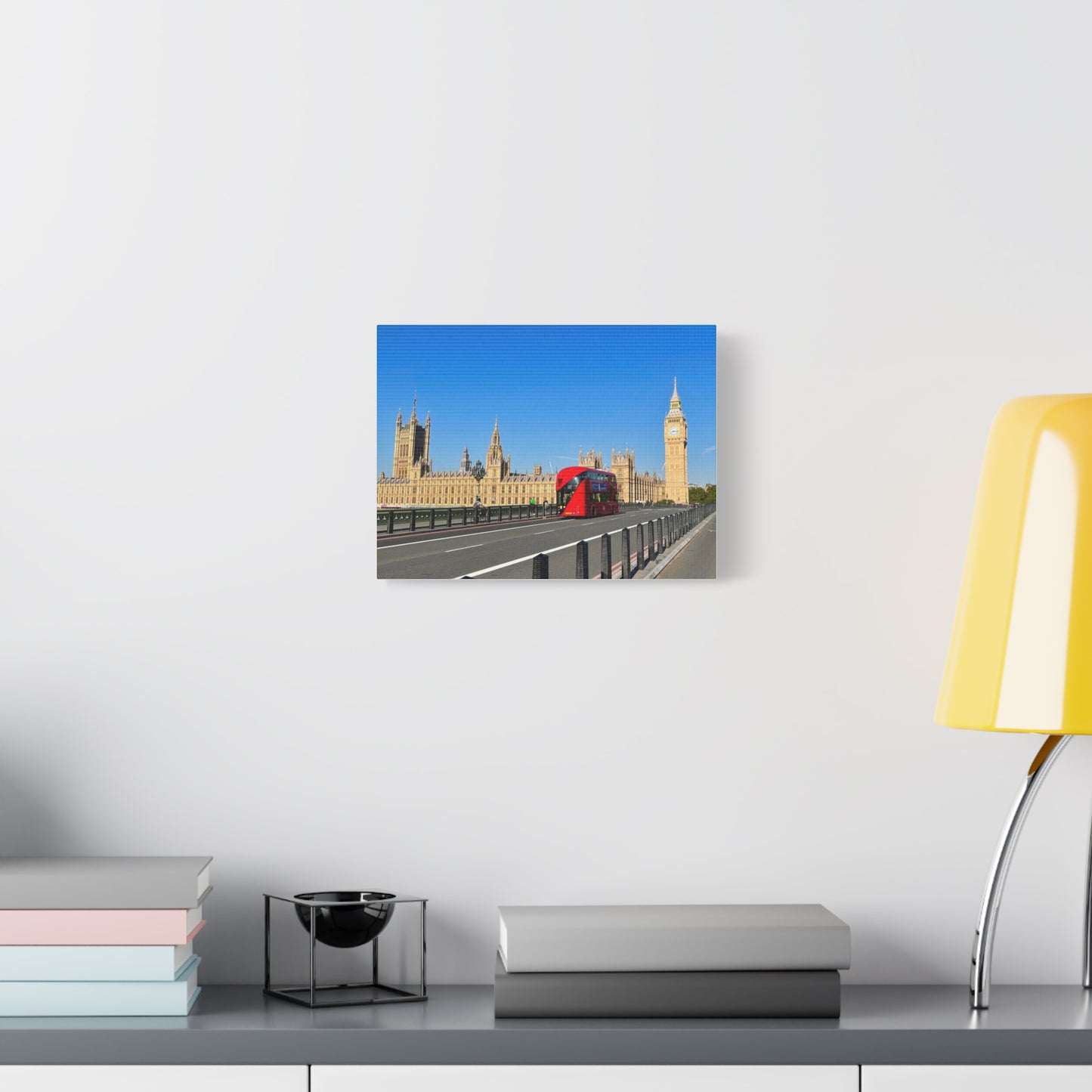 Big Ben and the Double Decker Bus Canvas