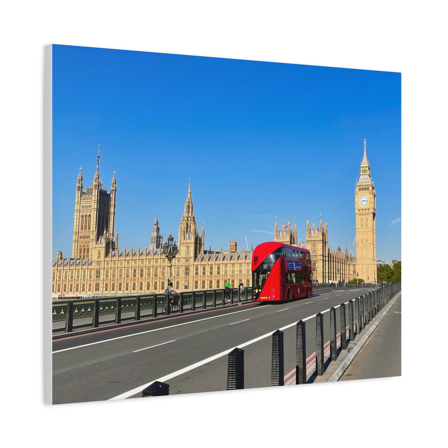 Big Ben and the Double Decker Bus Canvas