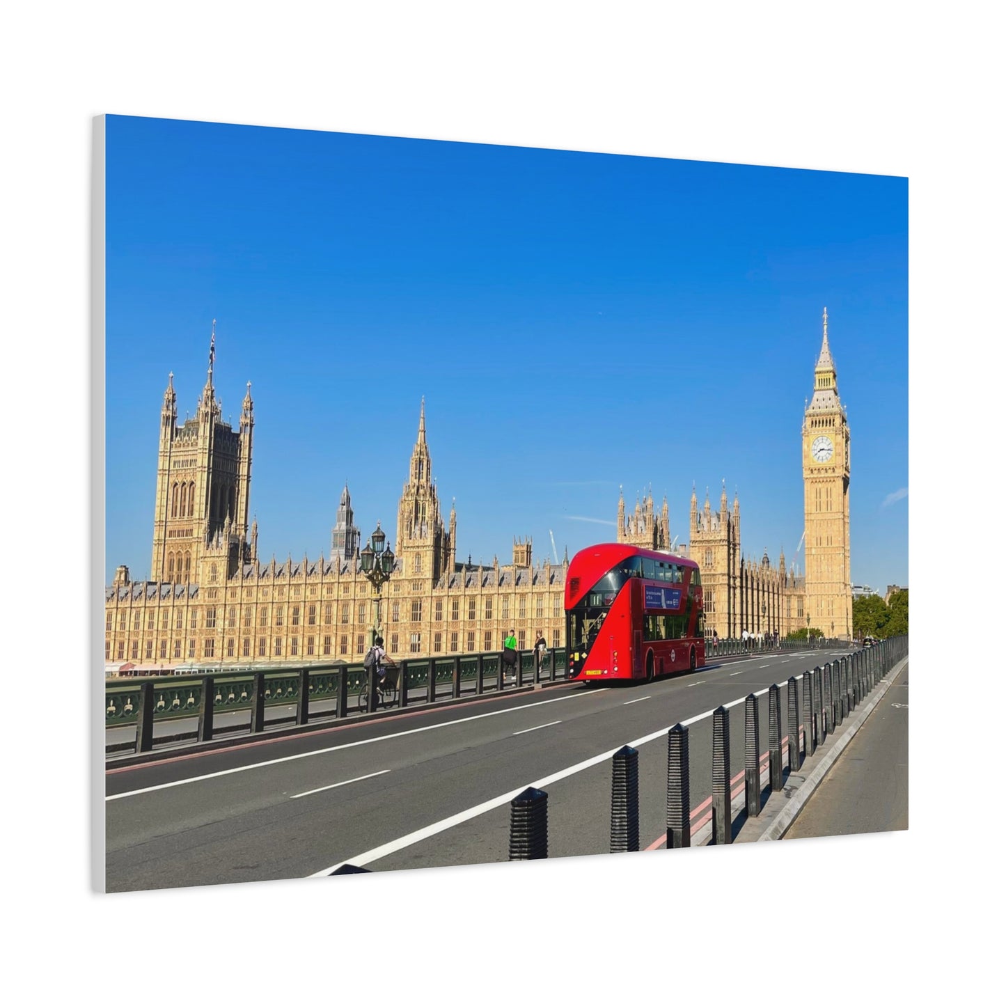 Big Ben and the Double Decker Bus Canvas