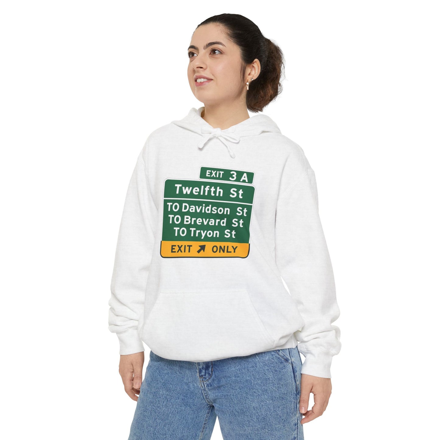 Uptown Charlotte Twelfth Street - I-277 Exit 3A Unisex Hoodie