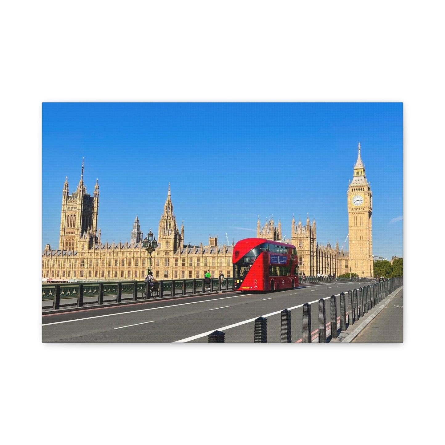 Big Ben and the Double Decker Bus Canvas