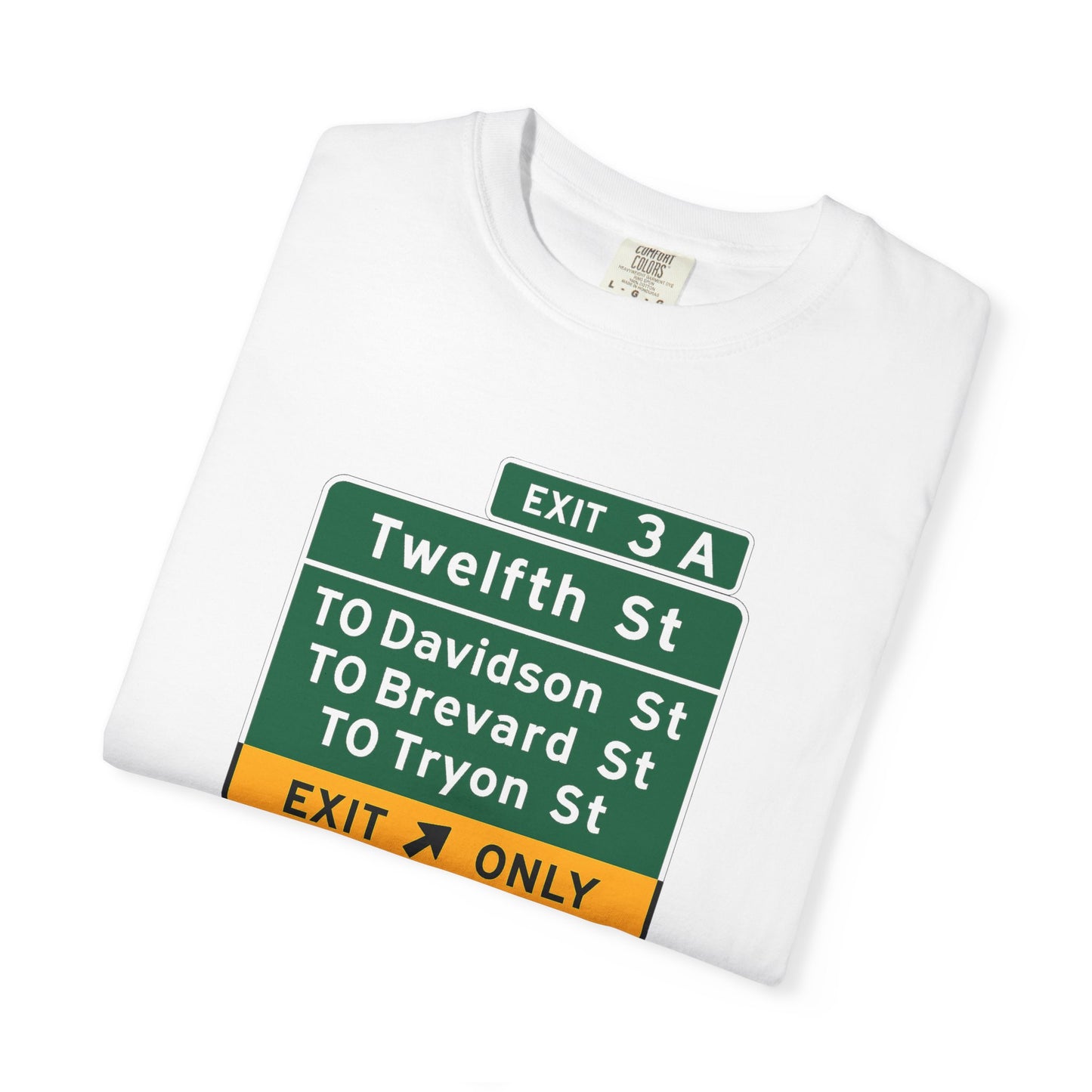Uptown Charlotte Unisex T-Shirt - I-277 Exit 3A Unisex T-shirt